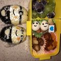 kohseimama's cooksnap of when they made キャラ弁 簡単 ミニオン.