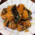 卵せんべい's cooksnap of when they made 常備菜　カボチャのデリ風きんぴら.