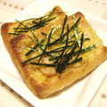 なっらー's cooksnap of when they made 油揚げのものぐさ～なサクサクピザ.