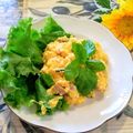 ももちゃんのれしぴ's cooksnap of when they made ガパオ風スクランブルエッグ.