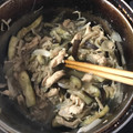 ゆきこのすけ's cooksnap of when they made 茄子、えのき茸、鶏ささみ、玉葱の中華炒め.