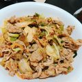 千愛希さん's cooksnap of when they made ご飯が進む！簡単！夏に！豚キムチ炒め.