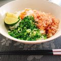 セルジ's cooksnap of when they made 生醤油うどん.