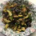 ハングル's cooksnap of when they made なすときゅうりの豚バラみそ炒め【北越後】.