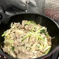 あやのぽんぽこちゃん's cooksnap of when they made 小松菜と豚肉のポン酢炒め.
