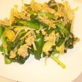 ｂｕｂｕ30's cooksnap of when they made ひき肉とニラのカレー炒め.