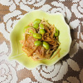 チェックのミニくま's cooksnap of when they made 簡単おつまみ☆エノキいんげんキムチ♪.