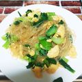マナピィ's cooksnap of when they made 春雨とチンゲン菜の卵炒め(°∀°*).
