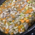 はかせ清's cooksnap of when they made 犬ごはん☆野菜とキノコの具だくさんスープ.