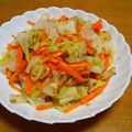 55才のおじさん's cooksnap of when they made 白菜と人参のお浸し☆.
