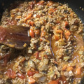 まどやん☆'s cooksnap of when they made トマトの大量消費に夏野菜のミートソース.