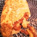 クックQJZ6HM☆'s cooksnap of when they made アスパラとチーズの簡単オムレツ.