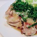 東雲斗啞's cooksnap of when they made 鶏もも肉のおろしステーキ★ぽん酢で.