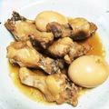まさむにゃ。's cooksnap of when they made 手羽元のポン酢煮.
