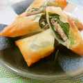 solapapa's cooksnap of when they made すぐ簡単 鯖缶とクリームチーズ 春巻♡.