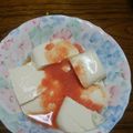 ねこのこみーちゃん's cooksnap of when they made ＊明太子のくずし豆腐＊.