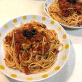 ユウナ…'s cooksnap of when they made アンチョビパスタ　プッタネスカ.