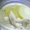 うしうし。's cooksnap of when they made 簡単！ヘルシーとうがんスープ チキン.