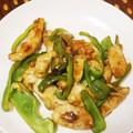 ちさもぐ's cooksnap of when they made 鶏とピーマンの青椒肉絲風炒め.