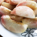 むー吉's cooksnap of when they made 桃の簡単な切り方.