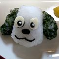 あっこ٭♫'s cooksnap of when they made ワンワンとうーたん　キャラ弁.