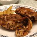 クックIB82OG☆'s cooksnap of when they made 骨つき鳥もも肉のカレー風味グリル.