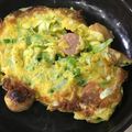 トラととら's cooksnap of when they made キャベツのお好み焼き風.