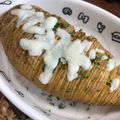 akichou's cooksnap of when they made 新ジャガでハッセルバックポテト.