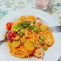 うたかた。's cooksnap of when they made 夏に★食べるラー油とツナde冷製パスタ★.