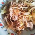 茶トラキッズ's cooksnap of when they made 豚肉100Ｇで！簡単♪肉野菜炒め.