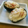 mayuyuキッチン's cooksnap of when they made アボカド★ボートのカニクリーミーグラタン.