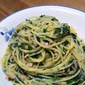 つぃーこ's cooksnap of when they made バジルのクリームソースパスタ.