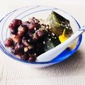 ｍａｒしゃん's cooksnap of when they made ❁心太風～青海苔醤油寒天あんみつ❁.