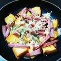 o^o^oayuayu's cooksnap of when they made ハムとチーズのガーリックフレンチトースト.