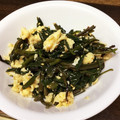 卵せんべい's cooksnap of when they made 簡単♪　空芯菜と炒り卵のごま塩昆布ナムル.