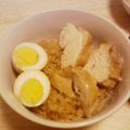 SALASAK's cooksnap of when they made 超簡単☆炊飯器で煮鶏と煮卵＆鶏メシぃ.