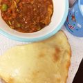 りいも's cooksnap of when they made 2歳の子供も大好き♪超簡単ナン☆.