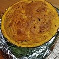 クックMW7OGC☆'s cooksnap of when they made かぼちゃ好きが作るまるごとかぼちゃケーキ.