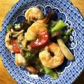 草薙　悠希's cooksnap of when they made エビとブロッコリーの中華炒め.