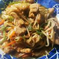 Yuuya_mama's cooksnap of when they made 鶏もも肉とピリ辛もやし炒め❢.