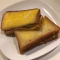 ラクラクダ's cooksnap of when they made マヨで甘く無い大人のフレンチトースト.
