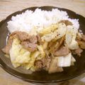 さるちゃんばなな's cooksnap of when they made 豚肉とキャベツのりんご味噌炒め.