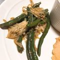 Ｍinto's cooksnap of when they made 夏だ！！インゲンと豚肉のオイポン炒め♪.