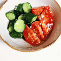 みるこりん's cooksnap of when they made トマトときゅうりの塩麹漬け.