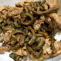 はるかなみ's cooksnap of when they made 旦那も絶賛★ゴーヤ豚丼♪.
