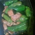 ふぁんたにゃん's cooksnap of when they made 焼き鳥缶と青唐辛子炒め.