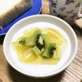 ☆あいちゃん's cooksnap of when they made キウイとパインのはちみつがけヨーグルト.