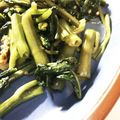 Emmabeagle's cooksnap of when they made 空芯菜のにんにく炒め.
