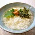 runa10's cooksnap of when they made 梅しらす雑炊.