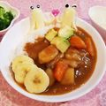 Richland☆Y's cooksnap of when they made カレーにバナナ～美容にも♪.